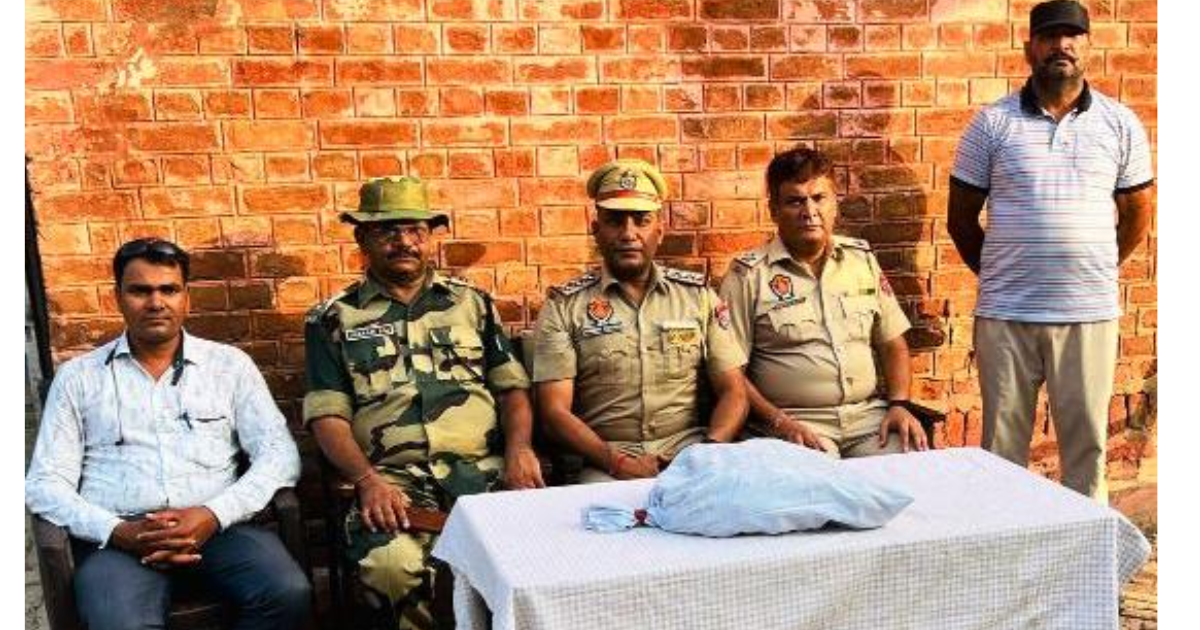 In joint op, Punjab Police, BSF recover 3-kg narcotics substance in Ferozepur